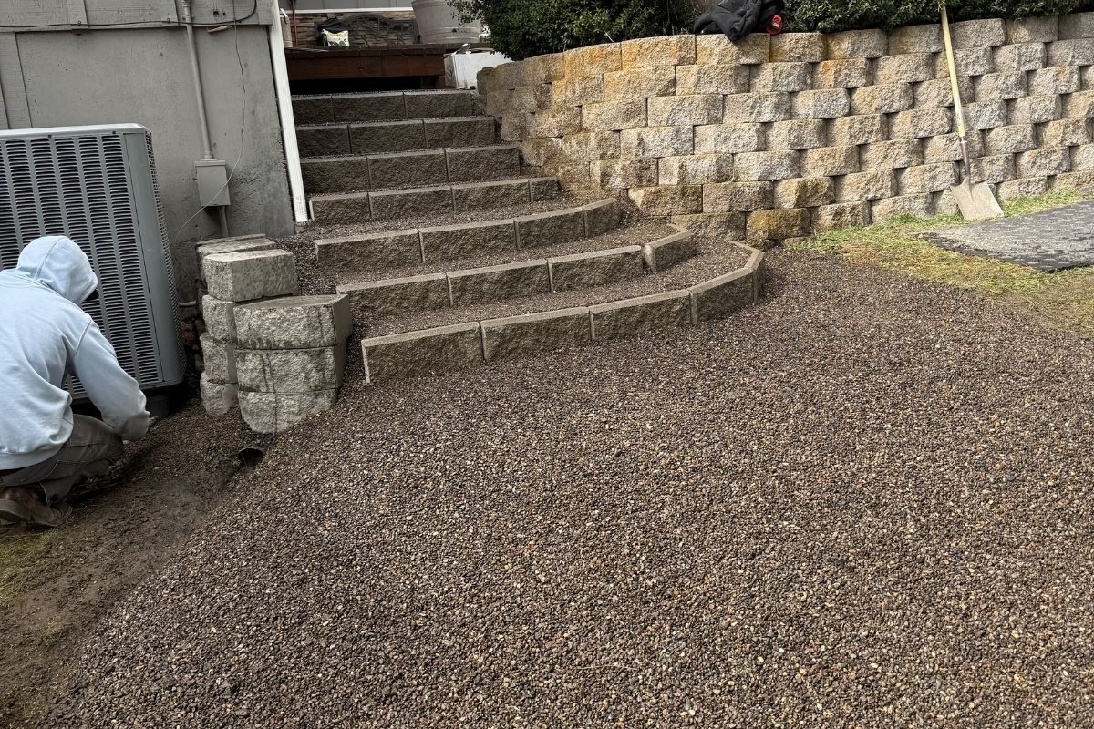 Rebuilt steps