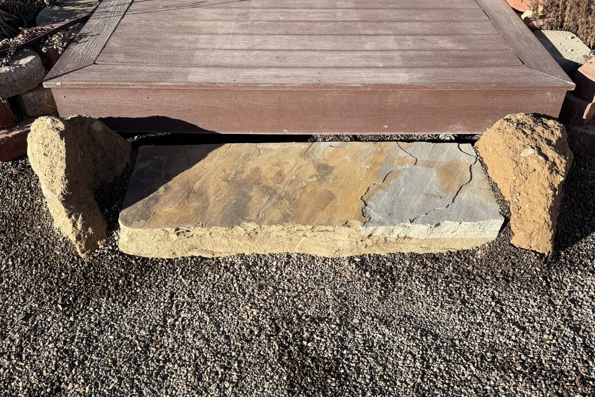Stone steps